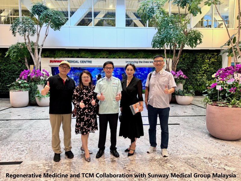 Official Visit to a Traditional Chinese Medicine Center in Malaysia